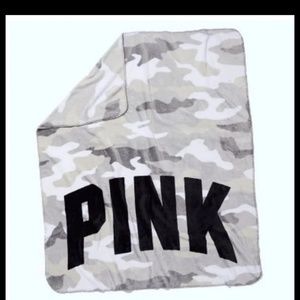 Victoria's Secret Pink fleece blanket